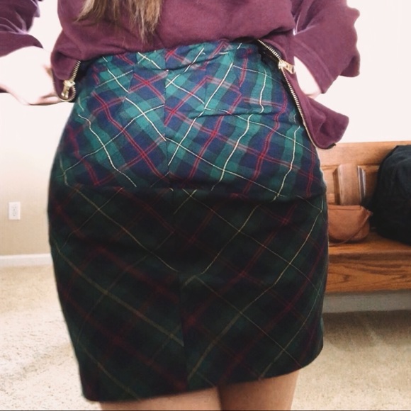 styleworks Dresses & Skirts - Plaid Pencil Skirt